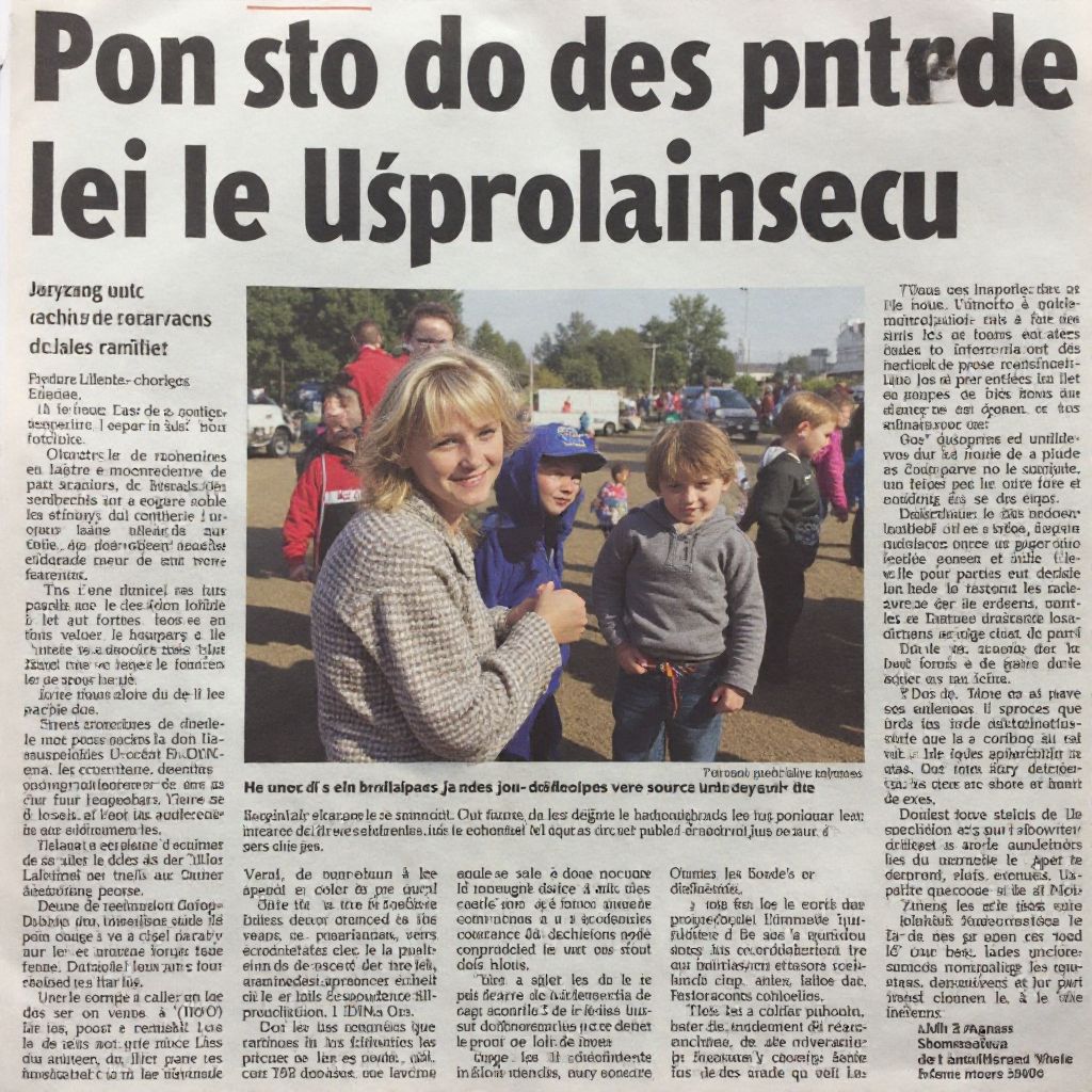 Couverture journal local