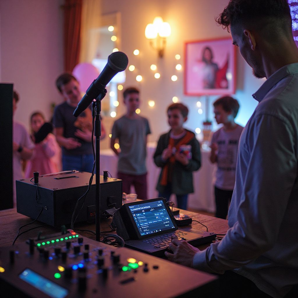 Installation équipement sonore